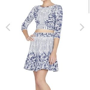 BCBG Miranduh Crop Top &Peyton ALine Skirt W/Tags